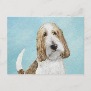 Cartão Postal Grand Basset Griffon Vendeen - Arte Original para
