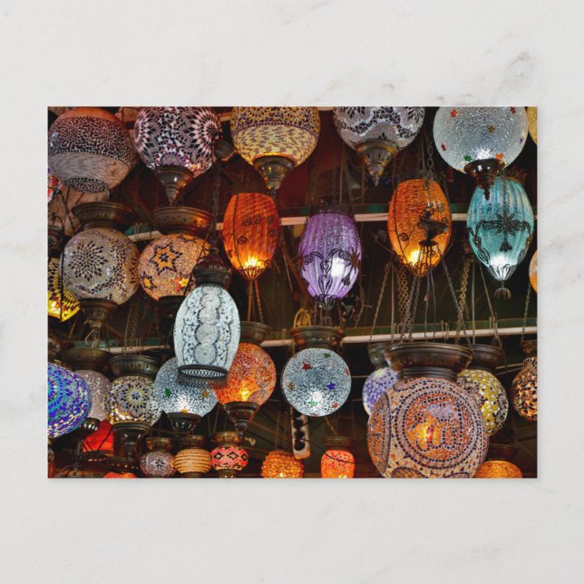 Cartão Postal Grand Bazar, Istambul, Turquia (Frente)