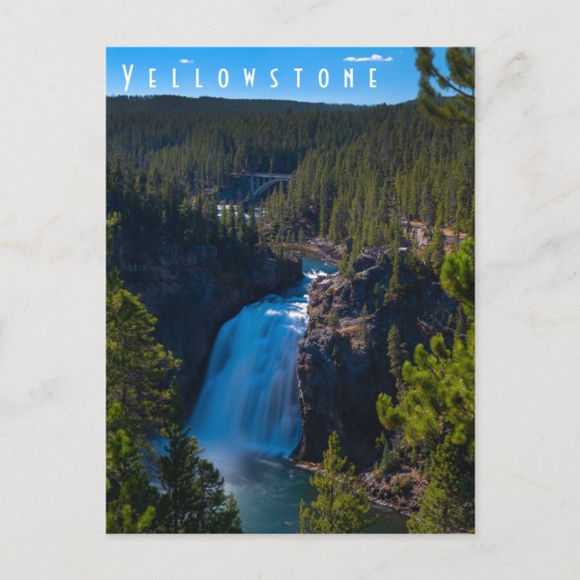 Cartão Postal Grand Canyon do Yellowstone (Frente)