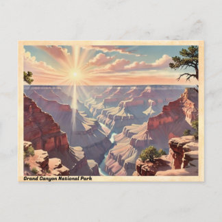 Cartão Postal Grand Canyon National Park Vintage