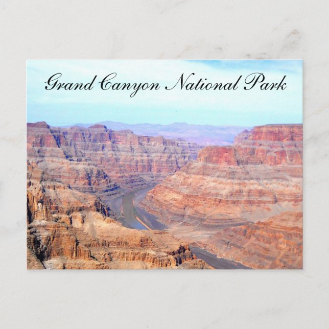 Cartão Postal Grand Canyon National Park West Rim (Frente)