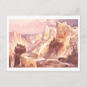 Cartão Postal Grand Canyon Vintage Pcolek Lithógrafo