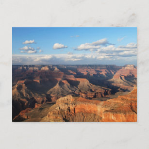Cartão Postal Grand Canyon viu de South Rim na Arizona