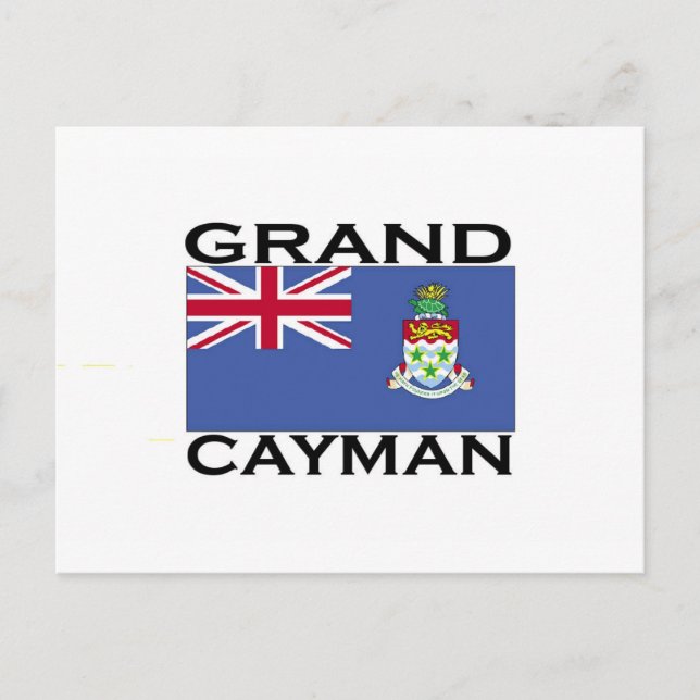 Cartão Postal Grand Cayman (Frente)