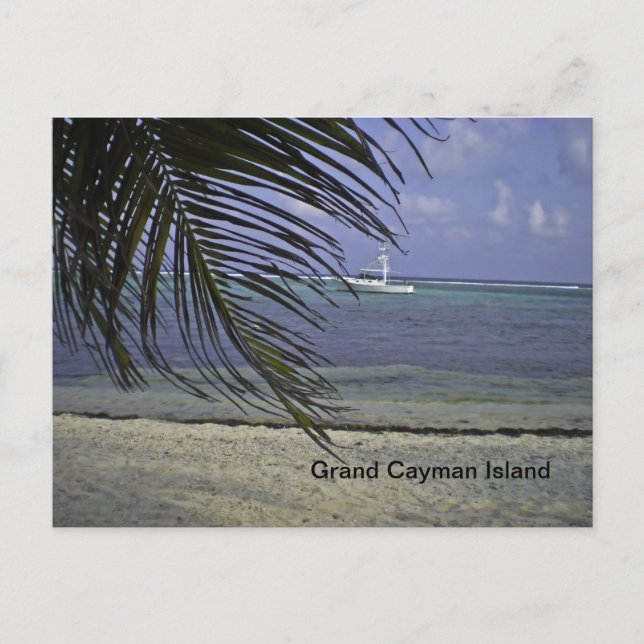 Cartão Postal Grand Cayman (Frente)