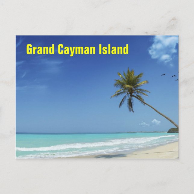 Cartão postal Grand Cayman (Frente)
