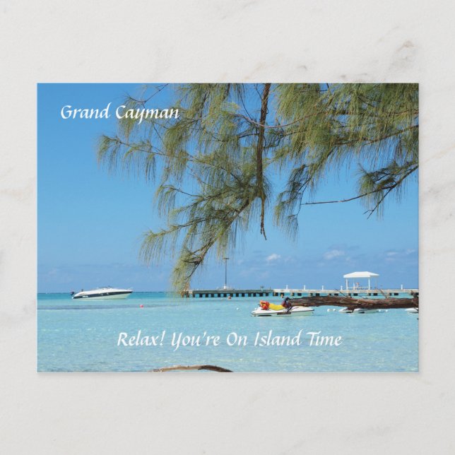 Cartão postal - Grand Cayman - Ilhas Cayman (Frente)