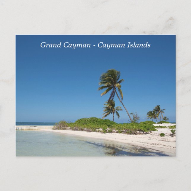 Cartão postal - Grand Cayman - Ilhas Cayman (Frente)