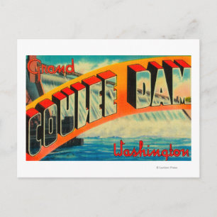 Cartão Postal Grand Coulee Dam, Washington