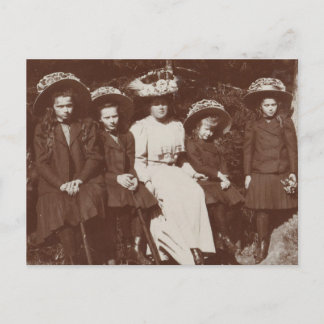 Cartão Postal Grand Duchesses da Rússia, OTMA Romanov