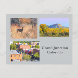 Cartão Postal Grand Junction, cartão-postal Modelo do Colorado