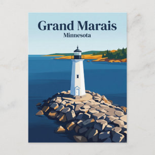 Cartão Postal Grand Marais EUA