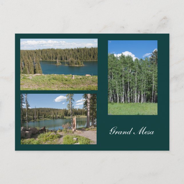 Cartão Postal Grand Mesa (Frente)