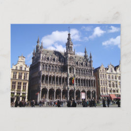 Cartão Postal Grand Place, Bruxelas, Bélgica