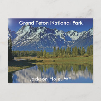 Cartão Postal Grand Teton National Park Série 4