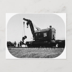Cartão Postal Grand Trunk Western Crane # 50032