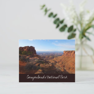 Cartão Postal Grand View Point no Parque Nacional Canyonlands