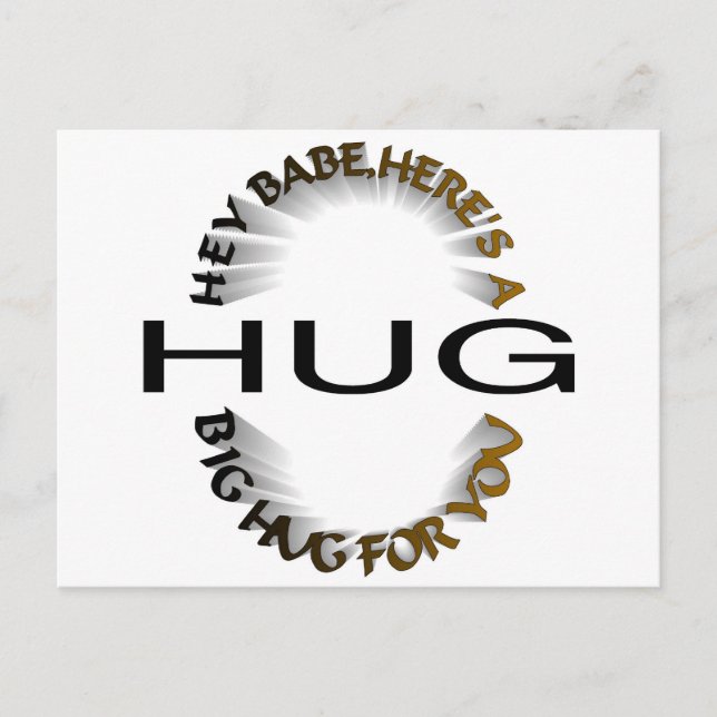 CARTÃO POSTAL GRANDE ABRAÇO (Frente)