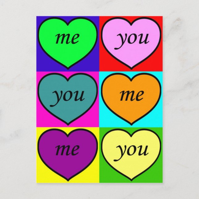 Cartão Postal Grande Amor (Frente)