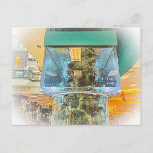 Cartão Postal Grande Aquário Cilíndrico