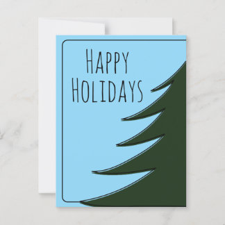 Cartão Postal Grande Árvore de Natal