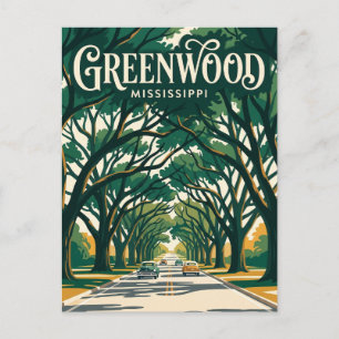 Cartão Postal Grande Boulevard Mississippi