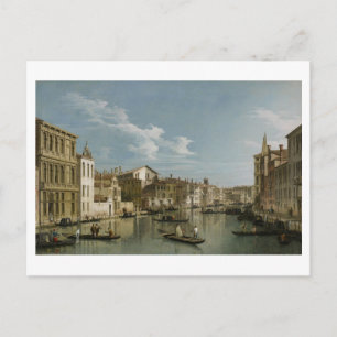 Cartão Postal Grande Canal de Palazzo Flangini a Palazzo Bembo