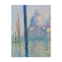 Grande Canal Monet Veneza Itália Pintura Clássica