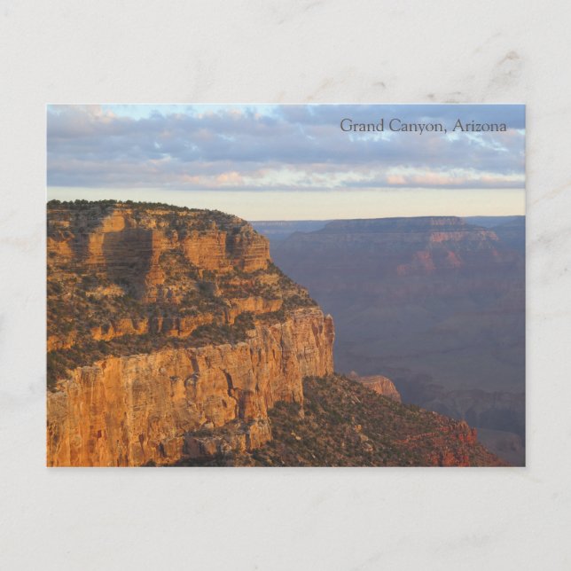 Cartão Postal Grande Canyon manhã (Frente)