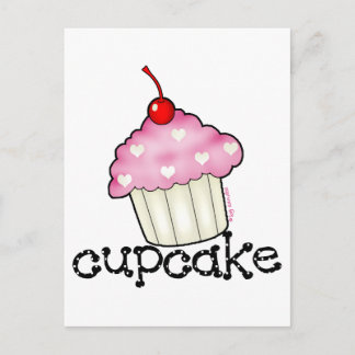 Cartão Postal Grande Cupcake