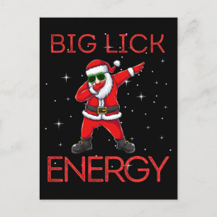 Cartão Postal Grande energia de nicho, malvado, Papai Noel, Sant