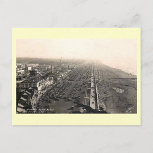 Cartão Postal Grande Estrada na Praia, San Francisco Vintage