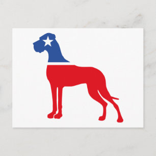 Cartão Postal Grande identidade de criador de dinamarquês