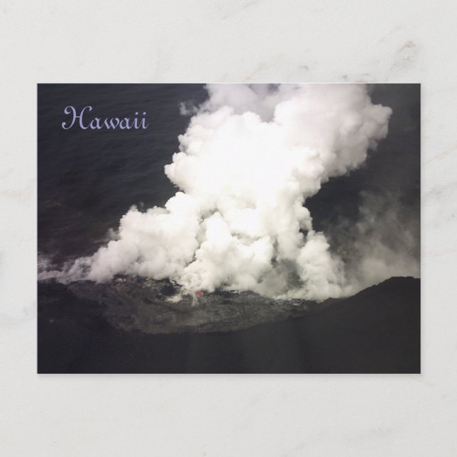 Cartão Postal Grande Ilha do Havaí (Frente)