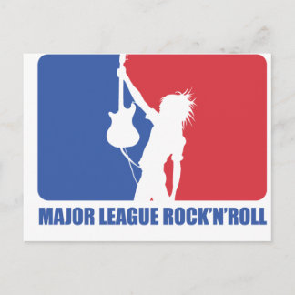 CARTÃO POSTAL - GRANDE LEAGUE ROCK'N'ROLL
