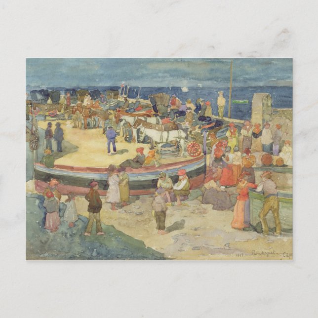 Cartão Postal Grande Marina, Capri (Frente)