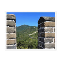 Grande Muralha da China Enquadrada Através de Anti