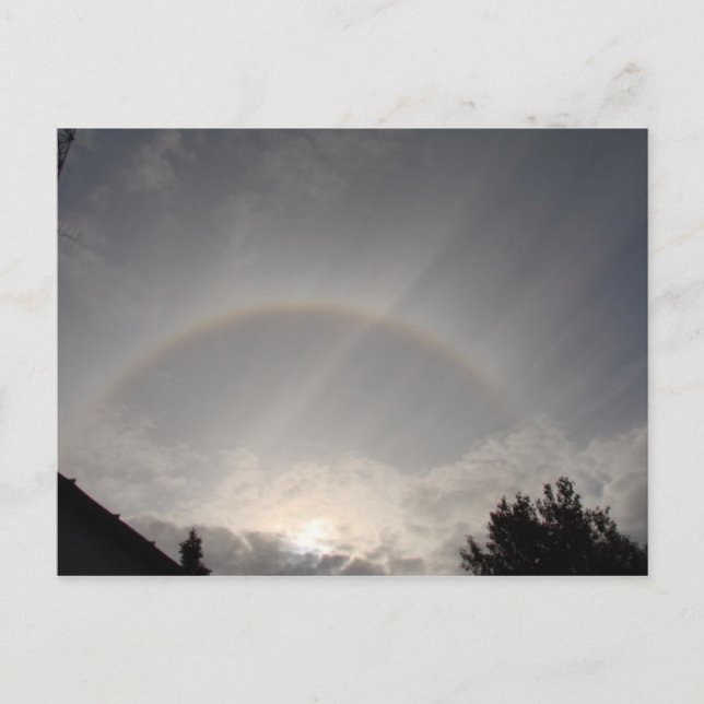 Cartão Postal Grande neve chegando (Frente)