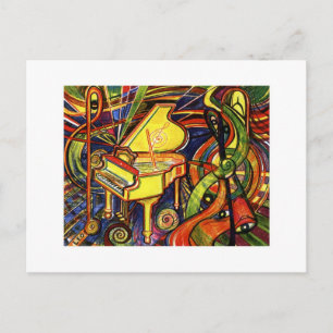 Cartão Postal Grande Piano