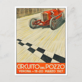 Cartão Postal Grande Prêmio de Verona de 1927