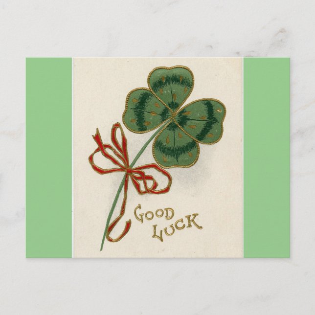 Cartão Postal Grande Shamrock (Frente)