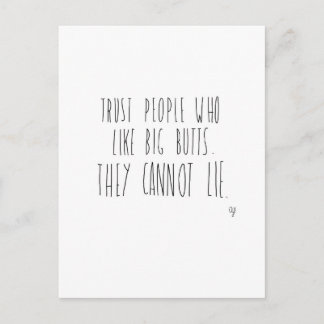 Cartão Postal Grandes Bumbuns