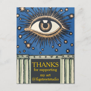 Cartão Postal Grandes Obrigados, editar texto