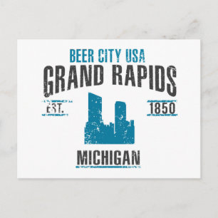 Cartão Postal Grandes Rapids