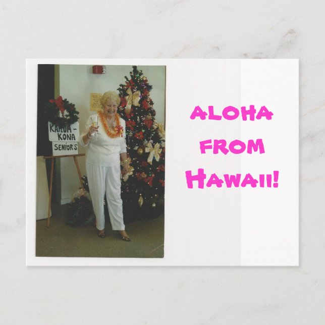 Cartão Postal Grandma Pat postcard (Frente)