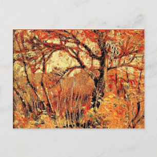 Cartão Postal Grant Wood - A Paisagem de Outono