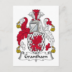Cartão Postal Grantham Family Crest