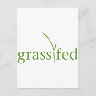 Cartão Postal Grass Fed