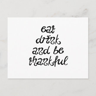 Cartão Postal Gratidão