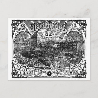 Cartão Postal Grau de Posto Grand Rapids 1999